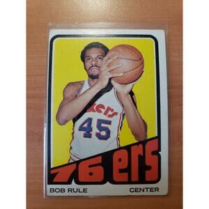 Bob Rule 1972-1973 Topps #40 - Philadelphia 76ers - NBA
